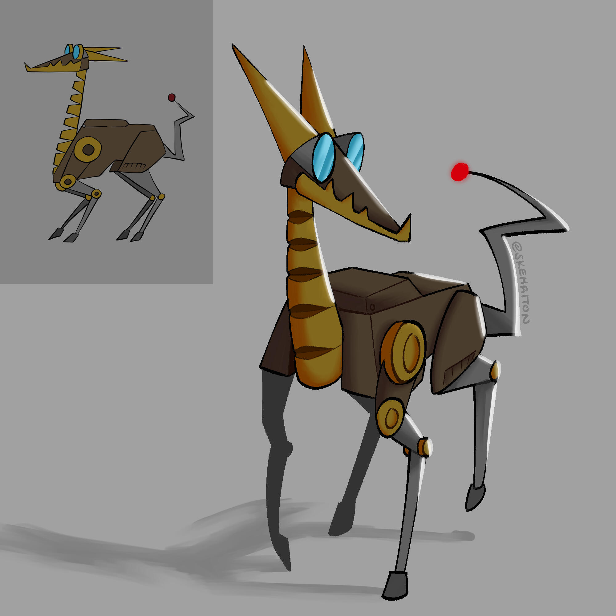Copper, The Mechanical Dog copper