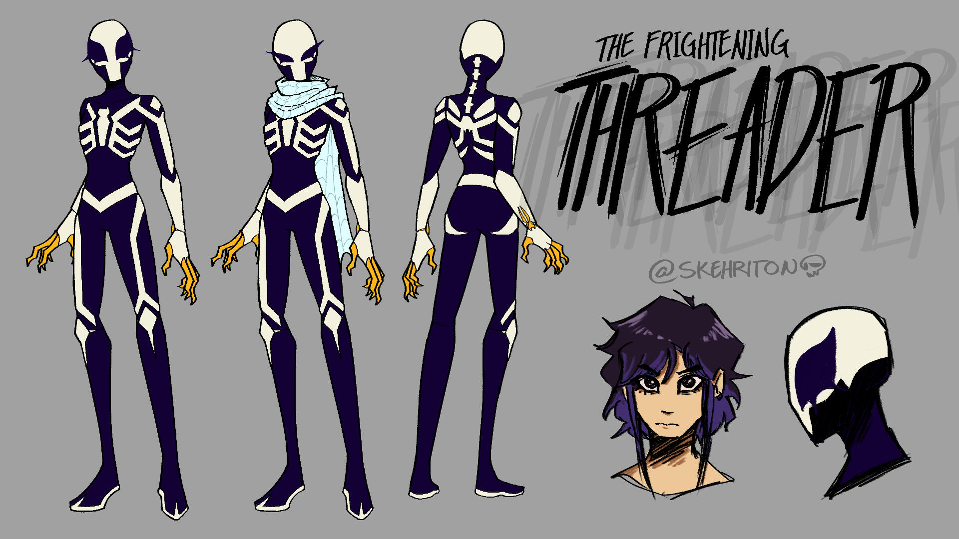 The Frightening Threader threader character